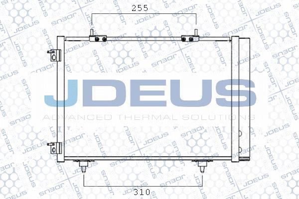 Jdeus 721M35 - Кондензатор, климатизация vvparts.bg