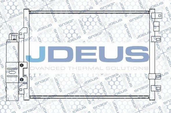 Jdeus 723M48 - Кондензатор, климатизация vvparts.bg
