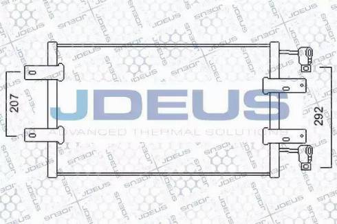 Jdeus 723M60 - Кондензатор, климатизация vvparts.bg