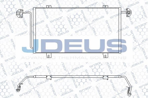 Jdeus 723M28 - Кондензатор, климатизация vvparts.bg