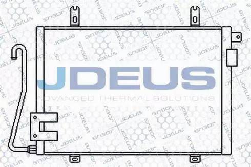 Jdeus 723M71 - Кондензатор, климатизация vvparts.bg