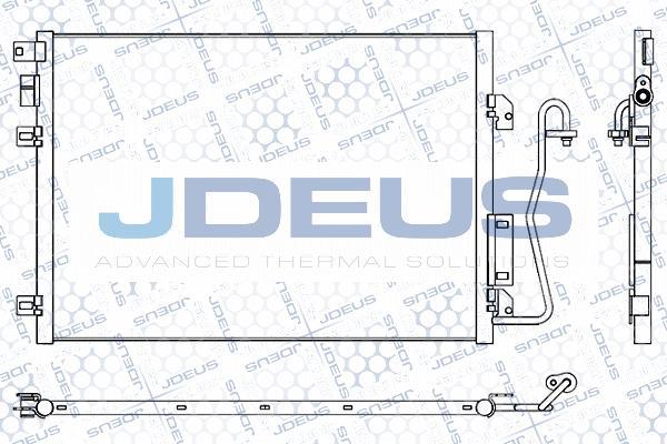 Jdeus 723M72 - Кондензатор, климатизация vvparts.bg