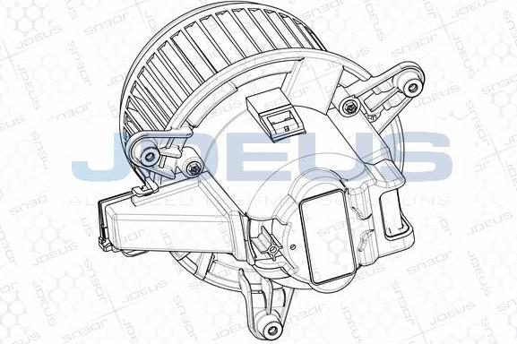 Jdeus BL0000008 - Вентилатор вътрешно пространство vvparts.bg