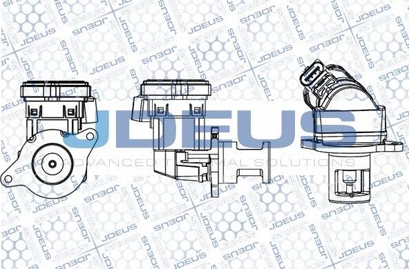 Jdeus EG017003V - AGR-Клапан vvparts.bg