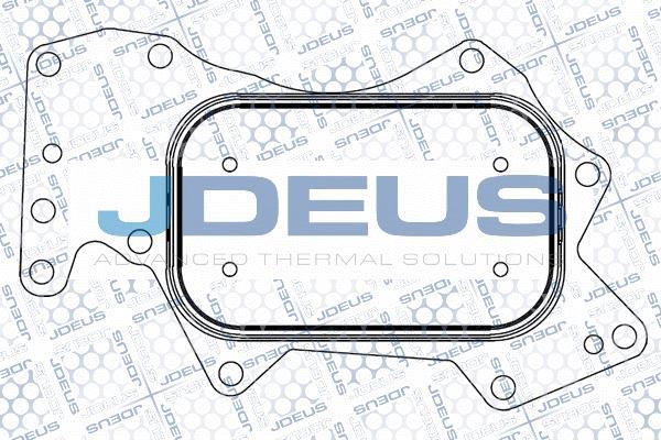 Jdeus M-401041A - Маслен радиатор, двигателно масло vvparts.bg