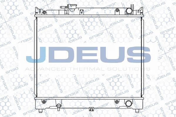 Jdeus M-0420010 - Радиатор, охлаждане на двигателя vvparts.bg