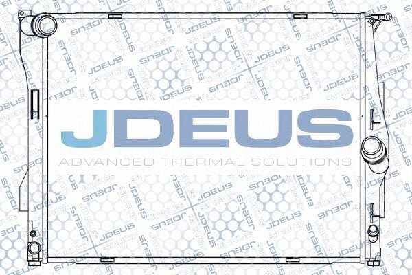 Jdeus M-0050660 - Радиатор, охлаждане на двигателя vvparts.bg