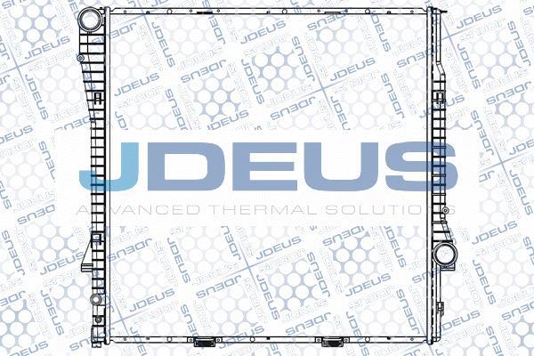 Jdeus M-0050720 - Радиатор, охлаждане на двигателя vvparts.bg