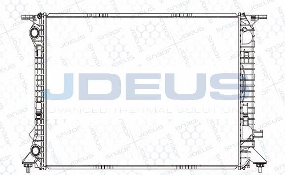 Jdeus M-0010430 - Радиатор, охлаждане на двигателя vvparts.bg
