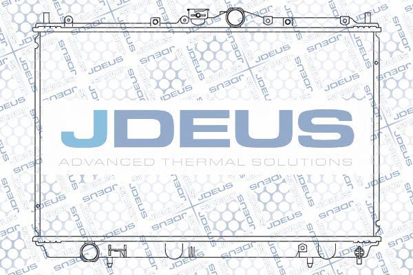 Jdeus M-0180181 - Радиатор, охлаждане на двигателя vvparts.bg