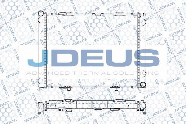 Jdeus M-0170610 - Радиатор, охлаждане на двигателя vvparts.bg