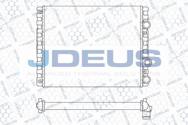 Jdeus M-0300400 - Радиатор, охлаждане на двигателя vvparts.bg