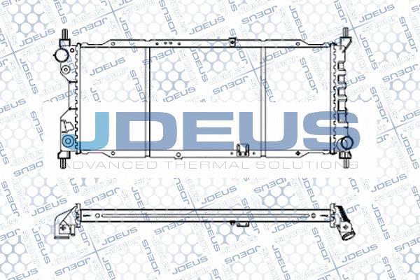 Jdeus M-0200531 - Радиатор, охлаждане на двигателя vvparts.bg