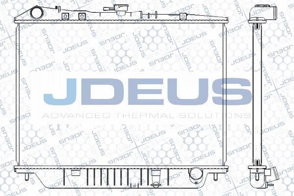 Jdeus M-0200230 - Радиатор, охлаждане на двигателя vvparts.bg