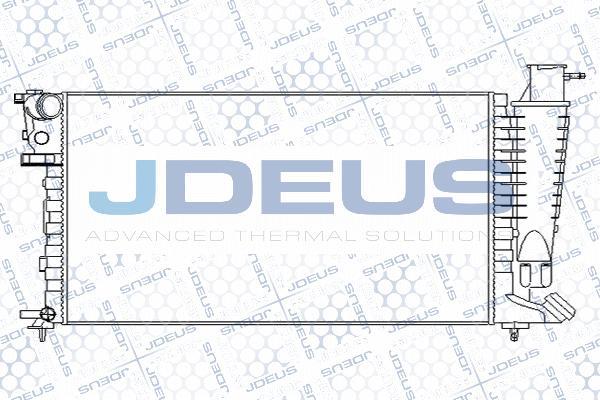 Jdeus M-0210160 - Радиатор, охлаждане на двигателя vvparts.bg