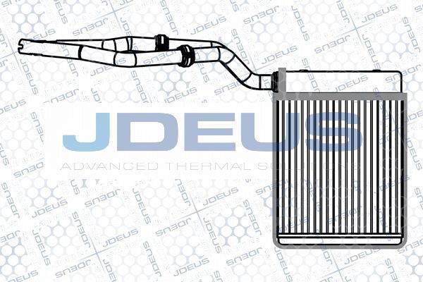 Jdeus M-212114A - Топлообменник, отопление на вътрешното пространство vvparts.bg