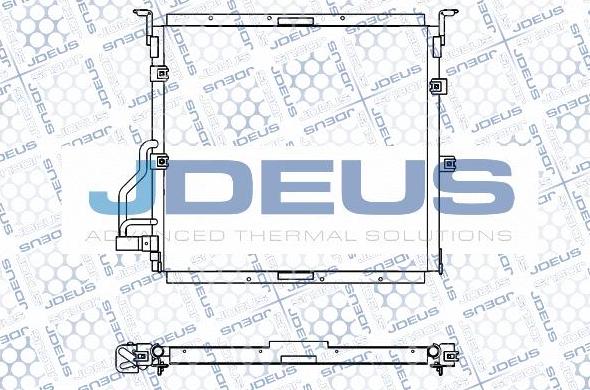 Jdeus M-7050570 - Кондензатор, климатизация vvparts.bg
