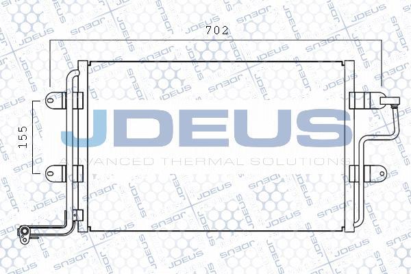 Jdeus M-7010190 - Кондензатор, климатизация vvparts.bg