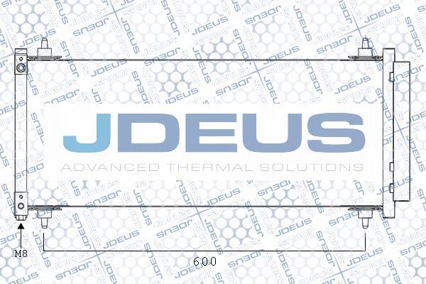 Jdeus M-7070610 - Кондензатор, климатизация vvparts.bg