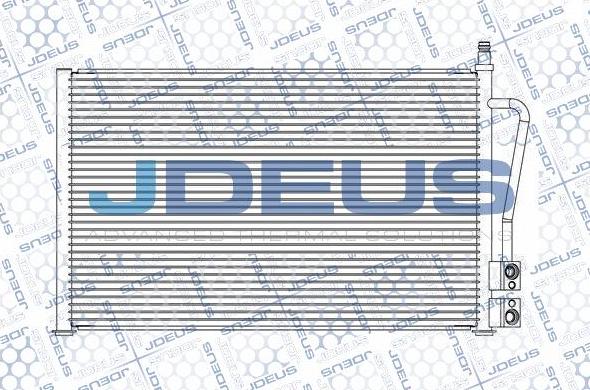 Jdeus M-7121080 - Кондензатор, климатизация vvparts.bg