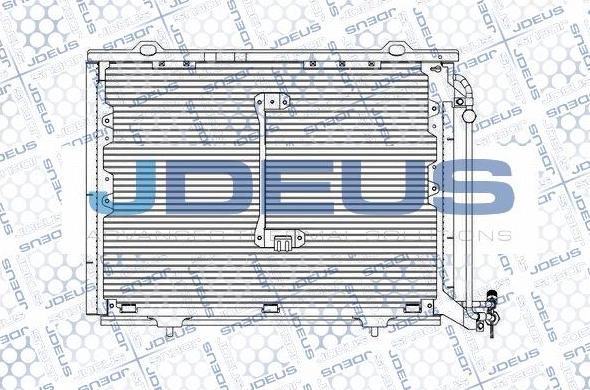 Jdeus M-7170340 - Кондензатор, климатизация vvparts.bg