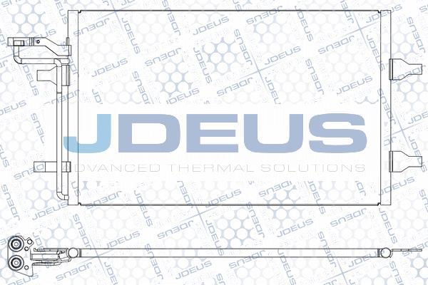 Jdeus M-7310580 - Кондензатор, климатизация vvparts.bg