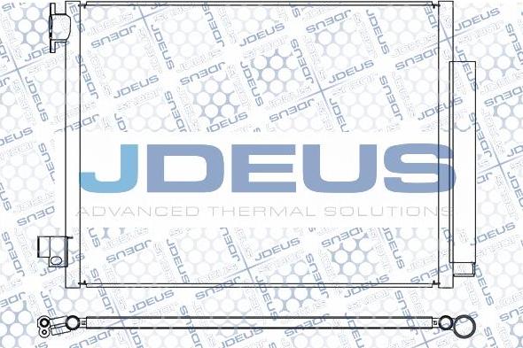 Jdeus M-7231130 - Кондензатор, климатизация vvparts.bg