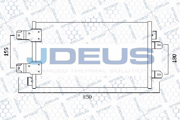 Jdeus M-7231290 - Кондензатор, климатизация vvparts.bg