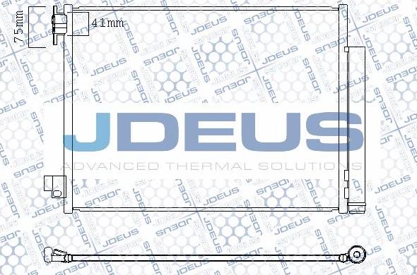 Jdeus M-7750030 - Кондензатор, климатизация vvparts.bg