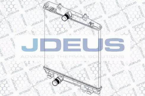Jdeus RA0070180 - Радиатор, охлаждане на двигателя vvparts.bg