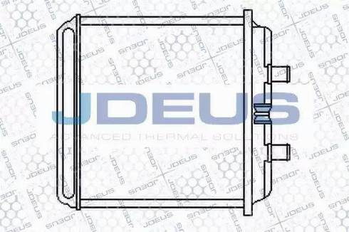 Jdeus RA2140002 - Топлообменник, отопление на вътрешното пространство vvparts.bg