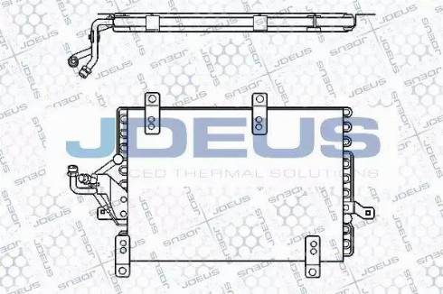 Jdeus RA7110600 - Кондензатор, климатизация vvparts.bg