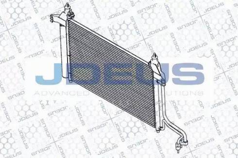 Jdeus RA7110850 - Кондензатор, климатизация vvparts.bg