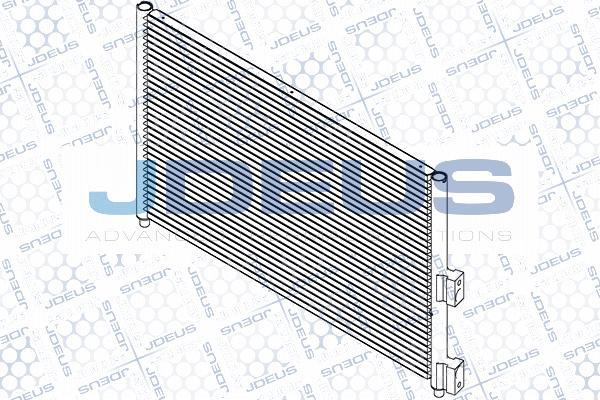 Jdeus RA7111000 - Кондензатор, климатизация vvparts.bg