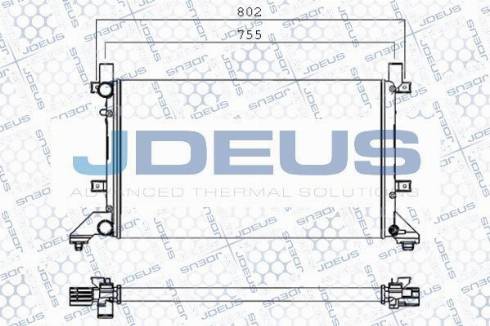 Jdeus TH0540006 - Термостат, охладителна течност vvparts.bg