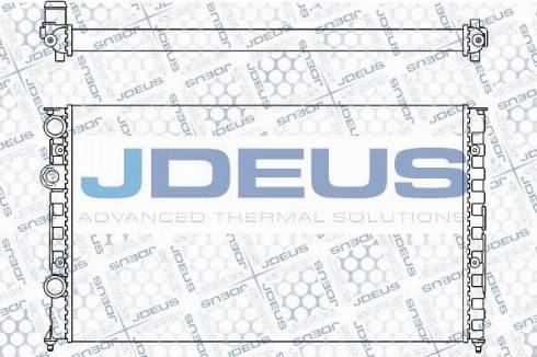 Jdeus M-0300710 - Радиатор, охлаждане на двигателя vvparts.bg