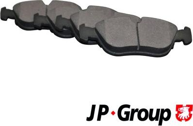 JP Group 4963600810 - Комплект спирачно феродо, дискови спирачки vvparts.bg