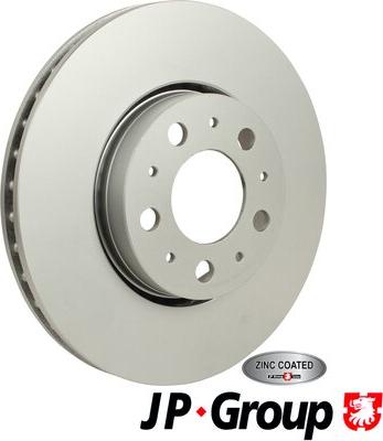 JP Group 4963100700 - Спирачен диск vvparts.bg