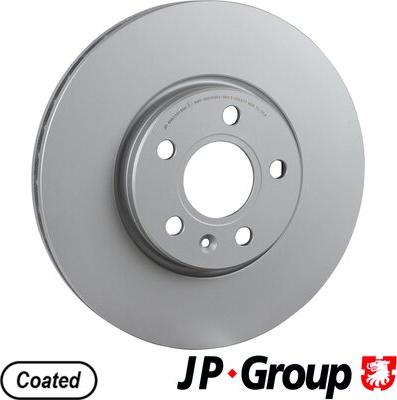 JP Group 4963101500 - Спирачен диск vvparts.bg