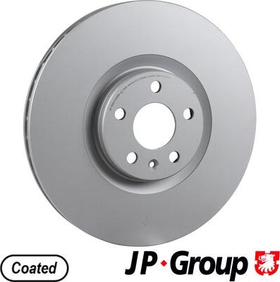 JP Group 4963102000 - Спирачен диск vvparts.bg
