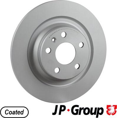 JP Group 4963201200 - Спирачен диск vvparts.bg