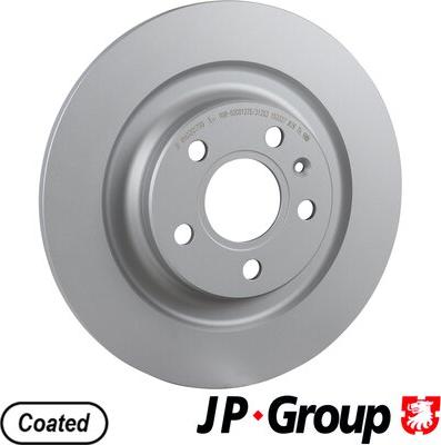 JP Group 4963201700 - Спирачен диск vvparts.bg