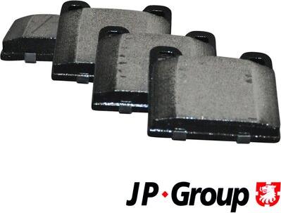 JP Group 4963700210 - Комплект спирачно феродо, дискови спирачки vvparts.bg