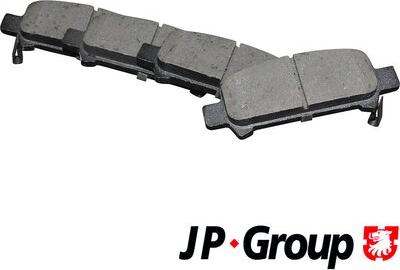 JP Group 4663700110 - Комплект спирачно феродо, дискови спирачки vvparts.bg