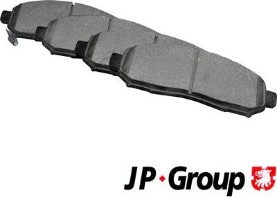 JP Group 4063600910 - Комплект спирачно феродо, дискови спирачки vvparts.bg