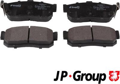 JP Group 4063600210 - Комплект спирачно феродо, дискови спирачки vvparts.bg