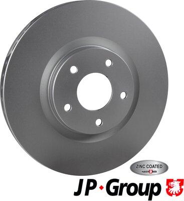 JP Group 4063101500 - Спирачен диск vvparts.bg