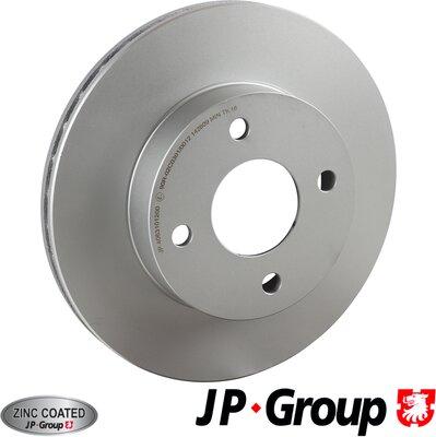 JP Group 4063101200 - Спирачен диск vvparts.bg