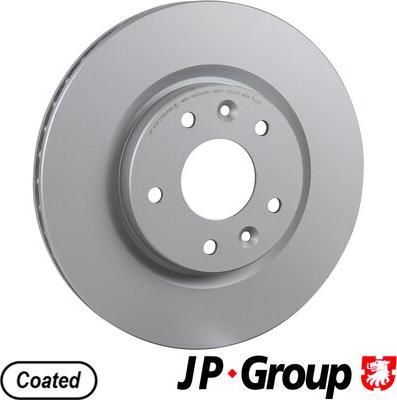 JP Group 4063102400 - Спирачен диск vvparts.bg