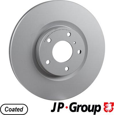JP Group 4063102600 - Спирачен диск vvparts.bg